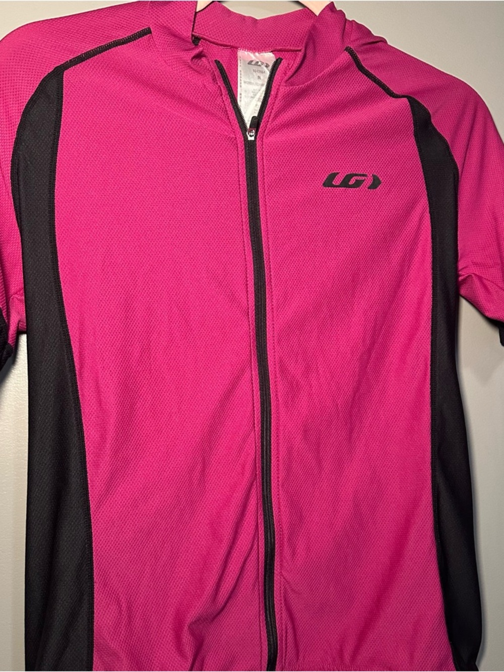 Women's Pink Cycling Jersey - Picture 4 of 12